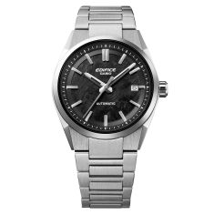 Casio Edifice Automatic Textured Black Dial Stainless Steel Watch 38mm - EFK110D-1A
