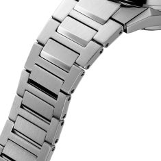 Casio Edifice Automatic Textured Black Dial Stainless Steel Watch 38mm - EFK110D-1A