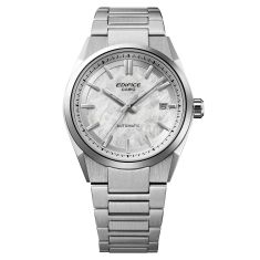 Casio Edifice Automatic Textured Frost Dial Stainless Steel Watch 38mm - EFK110D-7A