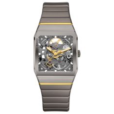 Rado Anatom Automatic Skeleton Dial Grey Rubber Strap Watch 32.5mm - R10206109 1