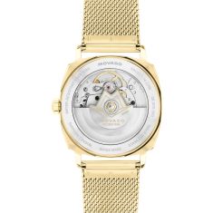 Movado Kingmatic Automatic Ivory Dial Gold-Tone Ion-Plated Watch 35mm - 3650170