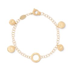 Marco Bicego Jaipur Gold 18K Yellow Gold Charm Bracelet 1