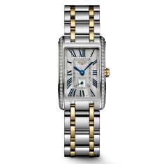 Longines DolceVita Diamond Silver Dial Two-Tone Watch 20.8x32mm - L52555787 Longines DolceVita Diamond Silver Dial Two-Tone Watch 20.8x32mm - L52555787