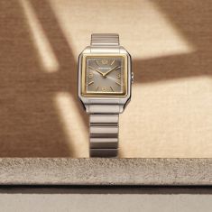 Movado Heritage 1917 Taupe Dial Stainless Steel Watch 34x25mm - 3650249