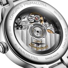 Longines Primaluna Automatic Diamond Mother-of-Pearl Dial Stainless Steel Watch 30mm - L81234876