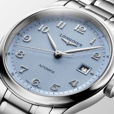 Longines Master Collection Automatic Light Blue Dial Stainless Steel Watch 41mm - L29504996