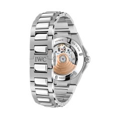 IWC Ingenieur Automatic Blue Grid Dial Stainless Steel Watch 35mm - IW324907
