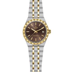 TUDOR Royal Brown Dial Stainless Steel and Yellow Gold Watch 36mm - M2836C1A3-0001