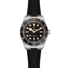 Black Bay 58 Black Dial Black Rubber Strap Watch 39mm - M7939A1A0NU-0003