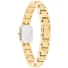 COACH Mara Gold-Tone Stainless Steel Signature Bracelet Watch 15.5mm - 14504672