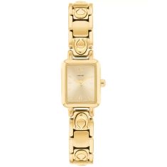 COACH Mara Gold-Tone Stainless Steel Signature Bracelet Watch 15.5mm - 14504672 COACH Mara Gold-Tone Stainless Steel Signature Bracelet Watch 15.5mm - 14504672