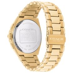 COACH Jackson Chronograph Green Dial Gold-Tone Stainless Steel Bracelet Watch 41.5mm - 14602769