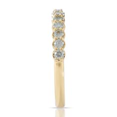 Desert Diamonds 1/2ctw 14k Yellow Gold Wedding Band