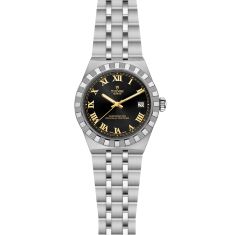TUDOR Royal Black Dial Stainless Steel Watch 36mm - M2836C1A0-0101