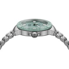 TAG Heuer FORMULA 1 Solargraph Pastel Green Diamond Dial Stainless Steel Limited Edition Watch 38mm - WBY111B.BA0042