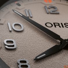 Oris ProPilot Desert Edition Sandbeige Dial Black Hybrid Strap Watch 41mm - 01 733 7802 8766-07 4 20 30GLC