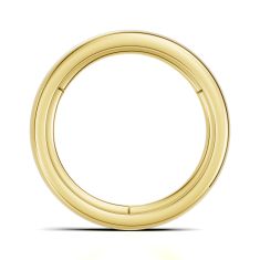 Luxfit™ 3mm 14k Yellow Gold Wedding Band - Sizes 6-7.5