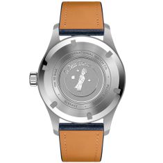 IWC Pilot’s Automatic 36 Le Petit Prince Blue Dial Blue Leather Strap Watch 36mm - IW458802