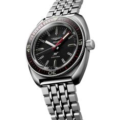Previously Owned Longines Ultra-Chron Automatic Black Dial Stainless Steel Watch 43mm - L28364529