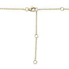 Shy Creation Emerald and 1/15ctw Diamond 14k Yellow Gold Snake Necklace