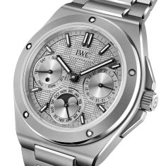 IWC Ingenieur Automatic Perpetual Calendar 41 Textured Dial Titanium Watch 41mm - IW344904