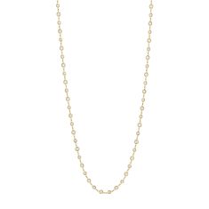 Penny Preville 3 5/8ctw Diamond Eyeglass 18k Yellow Gold Station Necklace 1