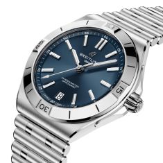 Breitling Chronomat B31 Automatic 40 Blue Dial Stainless Steel Watch 40mm - AB3114101C1A1