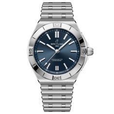 Breitling Chronomat B31 Automatic 40 Blue Dial Stainless Steel Watch 40mm - AB3114101C1A1 1