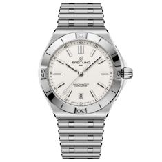 Breitling Chronomat B31 Automatic 40 White Dial Stainless Steel Watch 40mm - AB3114101A1A1 1