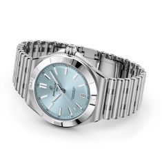 Breitling Chronomat B31 Automatic 40 Ice Blue Dial Stainless Steel and Platinum Watch 40mm - PB3114101C1A1
