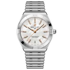 Breitling Chronomat Automatic 36 Mother-of-Pearl Dial Stainless Steel Watch 36mm - A10320101A1A1 1