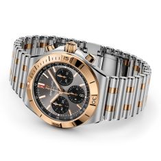Breitling Chronomat B01 Chronograph 42 Anthracite Dial Steel and Red Gold Watch 42mm - UB0158101B1U1