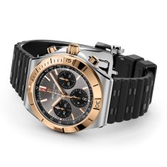 Breitling Chronomat B01 Chronograph 42 Anthracite Dial Black Rubber Strap Watch 42mm - UB0158101B1S1