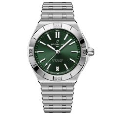 Breitling Chronomat B31 Automatic 40 Green Dial Stainless Steel Watch 40mm - AB3114101L1A1 1