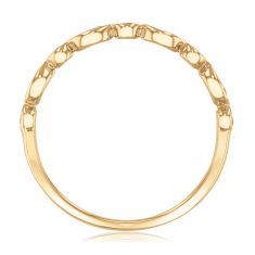 1/4ctw Marquise and Round Diamond 14k Yellow Gold Wedding Band - 80th Anniversary Collection