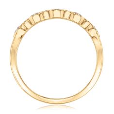 1/2ctw Round Diamond 14k Yellow Gold Wedding Band - 80th Anniversary Collection