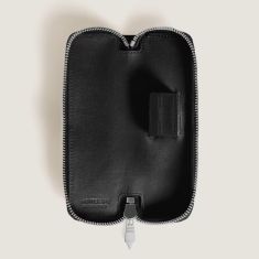 Montblanc 1-Pen Pouch with Zip in Black Meisterstück Leather