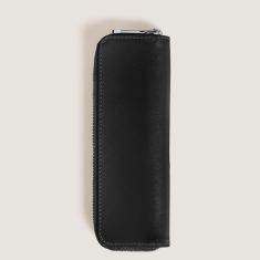 Montblanc 1-Pen Pouch with Zip in Black Meisterstück Leather