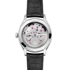 OMEGA Constellation Observatory Black Dial Black Leather Strap Watch 39.4mm - 14013392101001