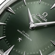 OMEGA Constellation Observatory Green Dial Green Leather Strap Watch 39.4mm - 14013392110001
