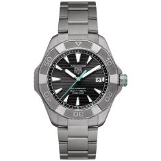 TAG Heuer AQUARACER Professional 200 Solargraph Quartz Black Dial