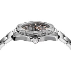 TAG Heuer AQUARACER Professional 200 Solargraph Quartz Grey Dial Titanium Watch 40mm - WBP1190.BZ0003