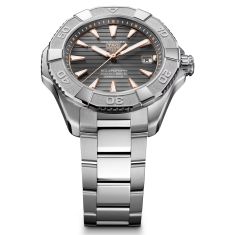 TAG Heuer AQUARACER Professional 200 Solargraph Quartz Grey Dial Titanium Watch 40mm - WBP1190.BZ0003