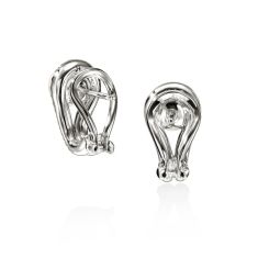 John Hardy Surf 1/3ctw Pearl Sterling Silver Stud Earrings