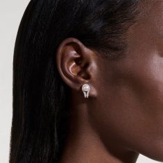 John Hardy Surf 1/3ctw Pearl Sterling Silver Stud Earrings