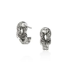 John Hardy Love Knot 3/8ctw Sterling Silver Stud Earrings