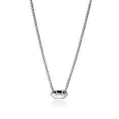 John Hardy Icon Stud 1/12ctw Diamond Sterling Silver Pendant Necklace