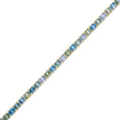 Le Vian® Montana Sapphire Ombré™ 14k Honey Gold™ Tennis Bracelet