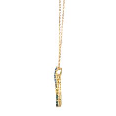 Le Vian® Montana Sapphire Ombré™ 14k Honey Gold™ Pendant Necklace