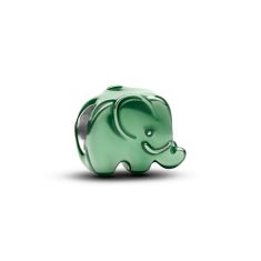 Pandora Green Elephant Mini Charm